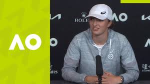At the australian open, she reached the fourth round for the second straight year, and only a. Iga Swiatek It Wasn T Easy Press Conference 2r Australian Open 2021 Youtube
