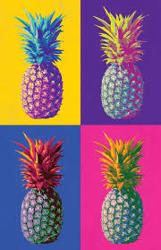 Lynadesign Pop Art Decor Andy Warhol Pop Art Pineapple Art