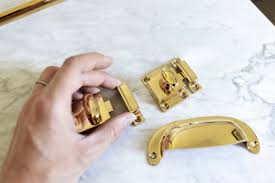 Nickel, unlacquered polished brass, oil rubbed, and more. Farmhouse Kitchen Picking Our Unlacquered Brass Hardware The Grit And Polish