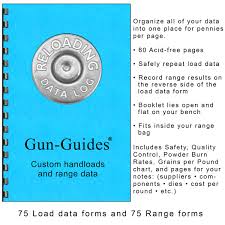 Reloading Data Log By Gun Guides Gun Guides 0045635886018