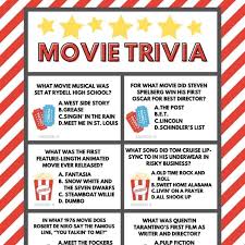 It's actually very easy if you've seen every movie (but you probably haven't). Easy Movie Trivia Questions Multiple Choice Questions And Answers
