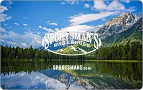 5,000 bonus points redeemable for a $50 gift card when you spend $500 outside sportsman's warehouse within 120 days of account opening 3: Buy Sportsman S Warehouse Gift Cards With Credit Cards