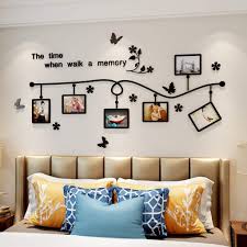 Wall Stickers Removable Wall Decal Self Adhesive Art Photo Frame Decals 3d Acrylic Mural Painting S Wall Stickers Bedroom Picture Frame Wall Photo Frame Wall