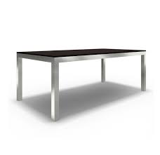 Classic Parsons 60 X 34 Dining Polished Stainless Steel Black Quartz Steel Dining Table Dining Table Ikea White Coffee Table