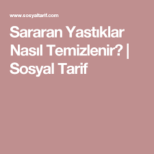 Aynı şekilde nemlendirmiş olduğunuz bezin üzerine karbonat dökerek de saran bölgeyi ovarak temizleyebilirsiniz. Sararan Yastiklar Nasil Temizlenir Sosyal Tarif Good Things Tips Diy