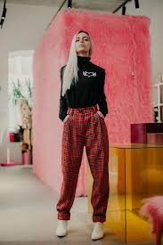 Aesthetic Black And White Plaid Pants Outfit 90 S Aesthetic Pants Banana Pants Women S Trousers Etsy In 2020 Red Plaid Pants Plaid Pants Outfit Plaid Fashion