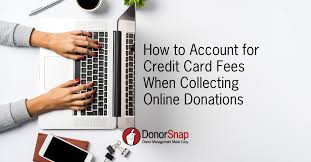 Level 3 ‎may 29, 2019 05:26 am. How To Account For Credit Card Fees When Collecting Online Donations Donorsnap