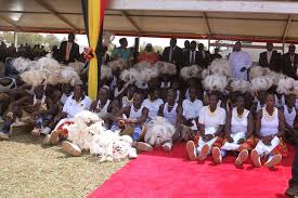 Top suggestions for museveni children. H E President Yoweri K Museveni In A Photo Mood With Acholi Royal Dancers Of Agago District During The Celebration Of The International Labor Day 1st May 2019 Ministry Of Public Service
