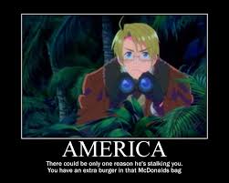 America Motivational Poster By Temarigirl1600 On Deviantart Hetalia Hetalia America Motivational Posters