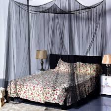 Some canopy beds are even designed in such a way that the mattress is able to last longer, which saves money over time. 4 Corner Post Bed Canopy Mosquito Net Full Queen King Size Netting Bedding Black Walmart Canada