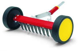 Interlocken Scarifying Rake Moss Removal Garden Tool Set Garden Hand Tools