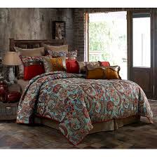 This creates a very powerful look, with the color acting as a design element. Loon Peak Maolis Red Blue Brown Microfiber Rustic Comforter Set Reviews Wayfair