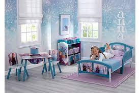 A room in which we. Delta Children Frozen Ii Plastic Toddler Bed Ashley Furniture Homestore