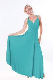 Buy narces women's green coral aqua hand embellished gown. Infinity Dress Floor Length In Aqua Green Color Wrap Dress 55 Colors Infinity Dress Dresses Maxi Dress Wedding