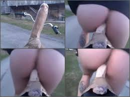 Big Didlo | Cute Teen Rides On A Dildo Set On A Bicycle Seat
