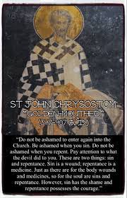 John Chrysostom Christian Quotes Ancient Catholic Tradition Scripture Apostolic Succession Bible Saint Quotes Catholic Church Quotes