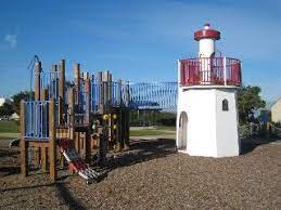 The colours in the water is magnificent. Victory Park Camp Street Chelsea South East Melbourne Playgrounds Playground Park Playground Playground Areas