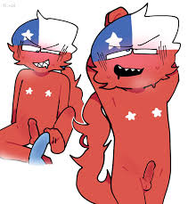 Rule 34 Dev - argentina_(countryhumans) chile_(countryhumans) countryhumans  foot_on_penis gay long_hair male penis princedoesstuff sharp_teeth  slightly_drooling star_nipples stretching|8499531968