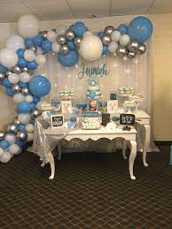 Boy Baby Shower Baby Shower Balloons Blue Baby Shower Decorations Baby Bear Baby Shower