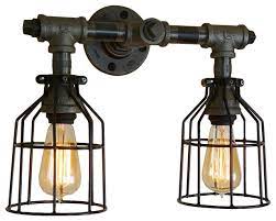 Free shipping on lighting fixtures with best offers on all types of lightings like chandeliers, pendant lights, ceiling lights and much more | claxy In Stock Modern Farmhouse Vanity Light Industrial Bathroom Vanity Lighting By Loft Essentials Houzz