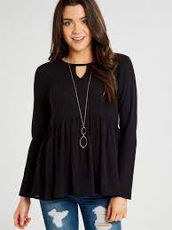 Dreamin In Thermal Peplum Top Altar D State