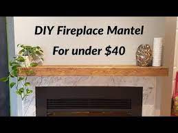 Diy Floating Mantel Shelf Youtube Floating Mantel Shelf Fireplace Mantel Shelf Diy Floating Mantel