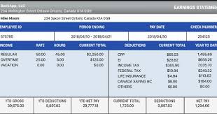 Download Canadian Payslip Paystub Maker For Free Good For Employers And Employees Canada Payroll Checks Calculator