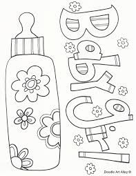 .coloring pages for kids 600 best baby and you feel this is useful, you must share this image to your friends. Baby Coloring Pages Doodle Art Alley