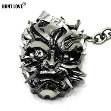 Wizard Samurai Mask Medallion Pendant Necklace 32 25mm Wild Book Series Chains Necklace Nk0255 Pendant Necklaces Aliexpress