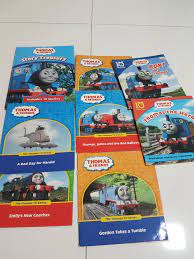 Trackmaster steam along thomas by tomy kids thomas the tank toy train set thomas the tank engine. Thomas The Train Books Hobbies Toys Books Magazines Children S Books On Carousell