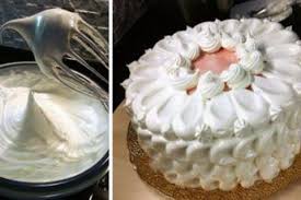 крем для торта с вареной сгущенкой и взбитыми сливками Safe Image Cake Sweet Recipes Pastry Cream Filling