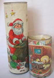 Vintage Christmas Glittery Frosted Glass Nativity Candle Vintage Christmas Christmas Memory Childhood Memories