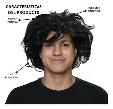 Peluca Edward Manos De Tijeras Adulto Hombre