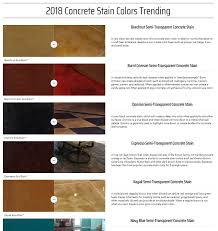 Setting New Concrete Color Staining Trends For 2018