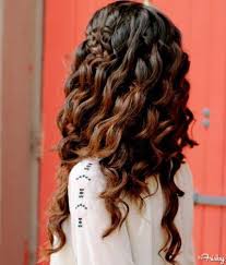 Get the wavy look with curly loose ends. Hairstyles With Loose Curls And Braids Easy Braid Haristyles