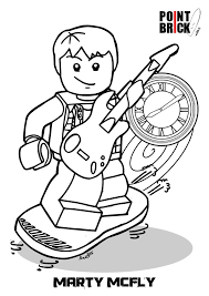 Disegni Lego Dimensions Portal E Ritorno Al Futuro Disegni Da Colorare Lego Idee Lego Disegni Da Colorare