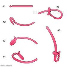 Step By Step Instructions To Make A Balloon Saber Sword Balloon Sword Easy Balloon Animals Balloon Animals