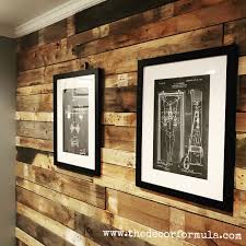 With a passion for all things home, mady writes about interior design and decorating, home remodeling and loves scouring pinterest for the best diy projects. Diy Pallet Walls The Who What Where How Of Our Beautiful Pallet Wall The Decor Formula