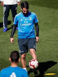 Isco Of Real Madrid During The Real Madrid Training And Press Real Madrid Training Isco Real Madrid