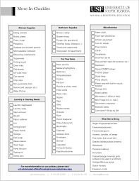 Here Is Usf S Move In Checklist Dorm Room Checklist Moving Checklist College Dorm Rooms