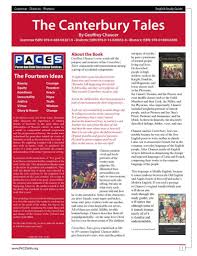 Canterbury Tales 3 Levels Study Guide With Answer Key Etsy In 2020 Canterbury Tales Study Guide Canterbury