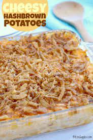 Cheesy Hashbrown Potatoes Recipe French Fried Onion Recipes Cheesy Potatoes With Hashbrowns Cheesy Hashbrown