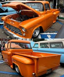 Image result for Orange 1955 Truck