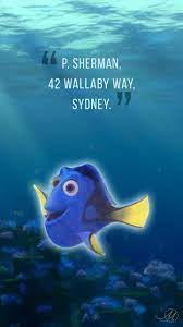 Movies quiz / finding nemo address. P Sherman 42 Wallaby Way Sydney Dory The Iconic Line From Finding Ne Disney Phone Backgrounds Wallpaper Iphone Disney Wallpaper Iphone Disney Princess