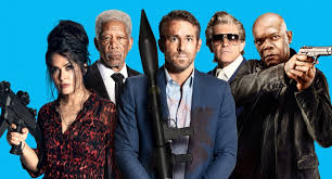 Could we see ryan reynolds. New Poster For Hitman S Wife S Bodyguard Adds Morgan Freeman And Antonio Banderas