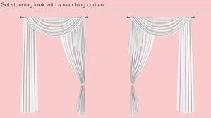 Now that the curtains are pulled up you need to put in the curtain hooks. How To Drape A Sheer Curtain Scarf Over A Rod Voila Voile