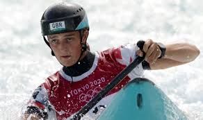 Mallory franklin at the british canoeing tokyo 2020 kitting out day at lee valley. Yrob3c2ki8 Pgm
