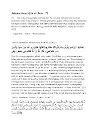 Yakni turun sesudah rasulullah hijrah ke madinah, ada riwayat poin ketiga dari surat al hujurat ayat 13, allah subhanahu wa ta'ala menegaskan bahwa kemuliaan manusia ditentukan oleh kataqwaan mereka. Doc Asbabun Nuzul Bahrudin Kurniawan Academia Edu