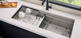Stainless steel kitchen sink manufacturers & suppliers. Stainless Steel Kitchen Sinks Single Double Bowl Steel Sinks Houzer