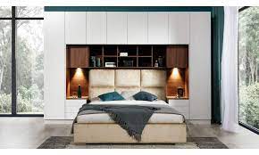 Lit pont horizontal escamotable 140 x 200 varia blanc. Stol Lit Pont Varia 160 Avec Chevets Couleur Corps Facades Corps Wallnut Facade Blanc Alpes Amazon Fr Cuisine Room Design Bedroom Home Bedroom Home